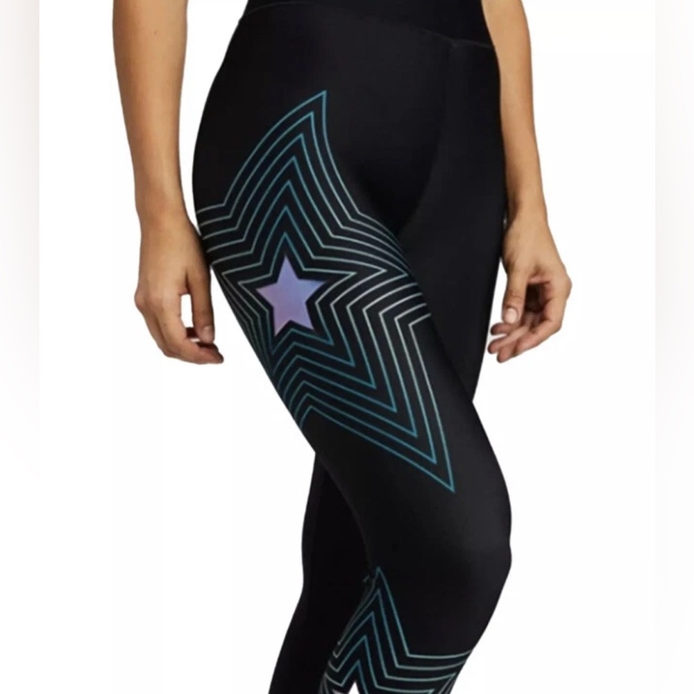 Ultracor x SoulCycle Limited Edition Starburst Holograph Black Leggings